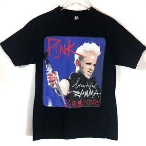 Pink Beautiful Trauma 2018 Tour Tee